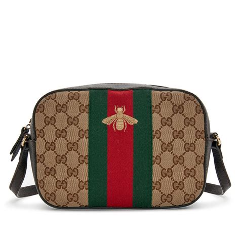 gucci bee bag amazon|gucci shoulder bag beige.